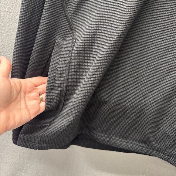 Nike Training Hoodie Mens Large Loose Fit Thermal Dri Fit Pullover Black - Picture 6 of 9